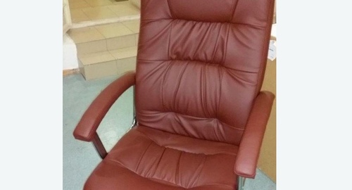 Обтяжка офисного кресла. Улан-Удэ