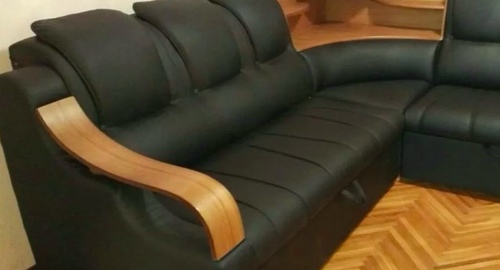 Перетяжка кожаного дивана. Улан-Удэ